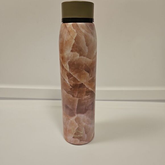 Wellness Marble Pattern Beverage Bottle Stainless Steel - Picture 3 of 9
